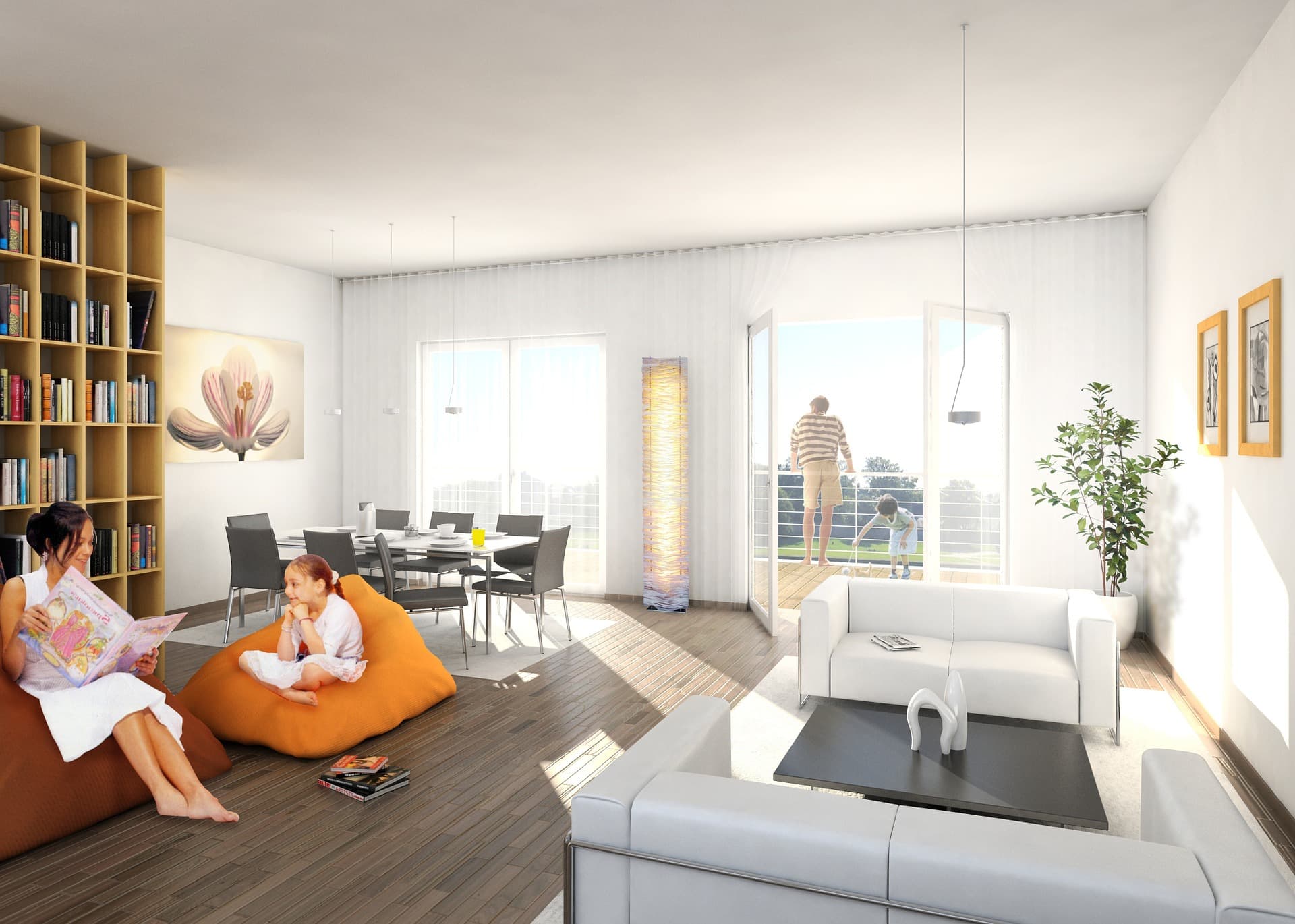 Smart Home compatible with Google Home, Amazon Alexa (Echo) and HomeKit
