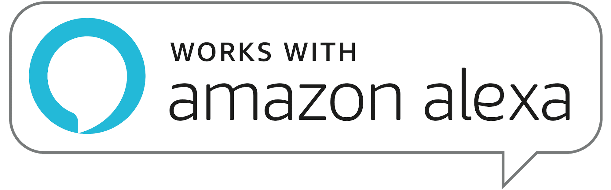Works with Amazon Alexa Badge